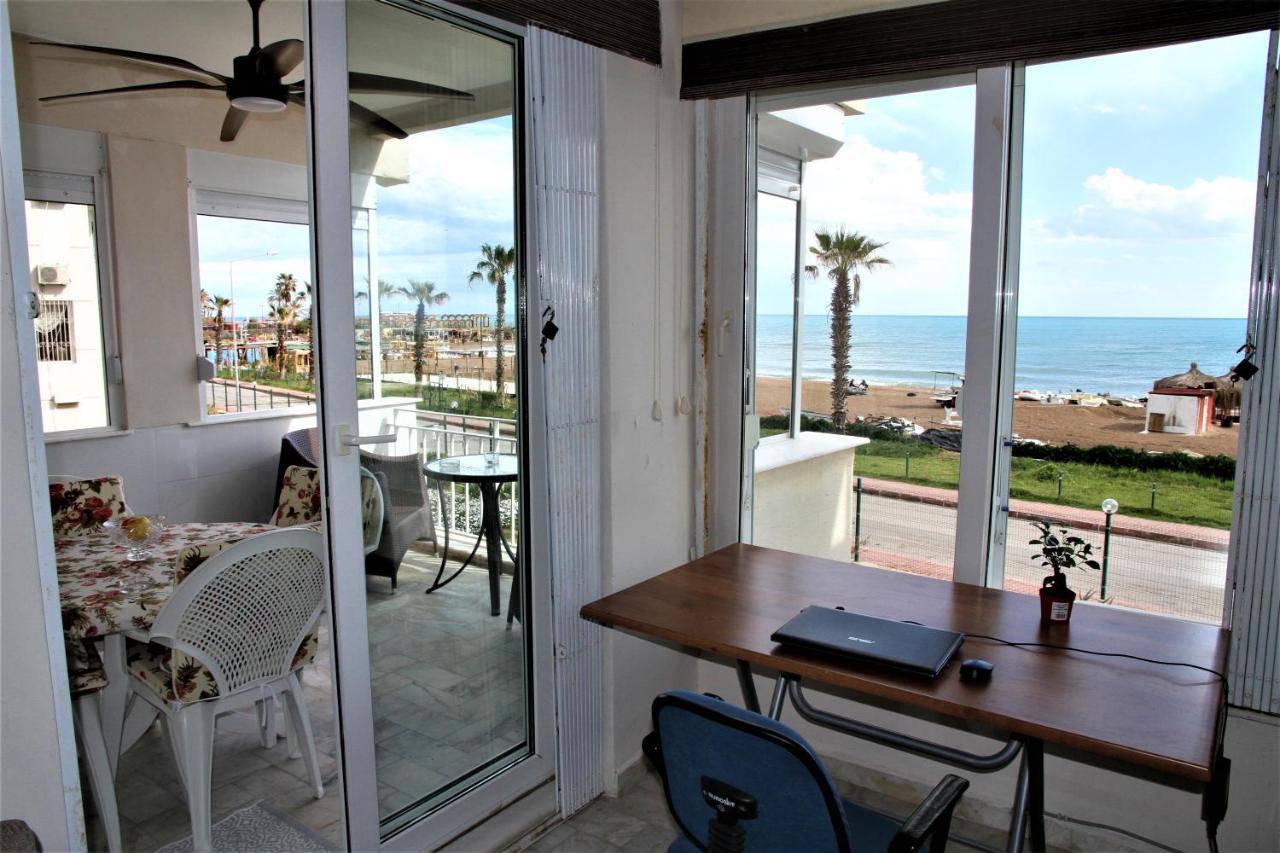 Уютная Квартира На Берегу Моря С Частным Бесплантным Пляжем Antalya Exterior foto